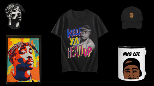 Celebrate 2Pac's Birthday | Handmade Gifts of 90s HipHop Legend Tupac Shakur