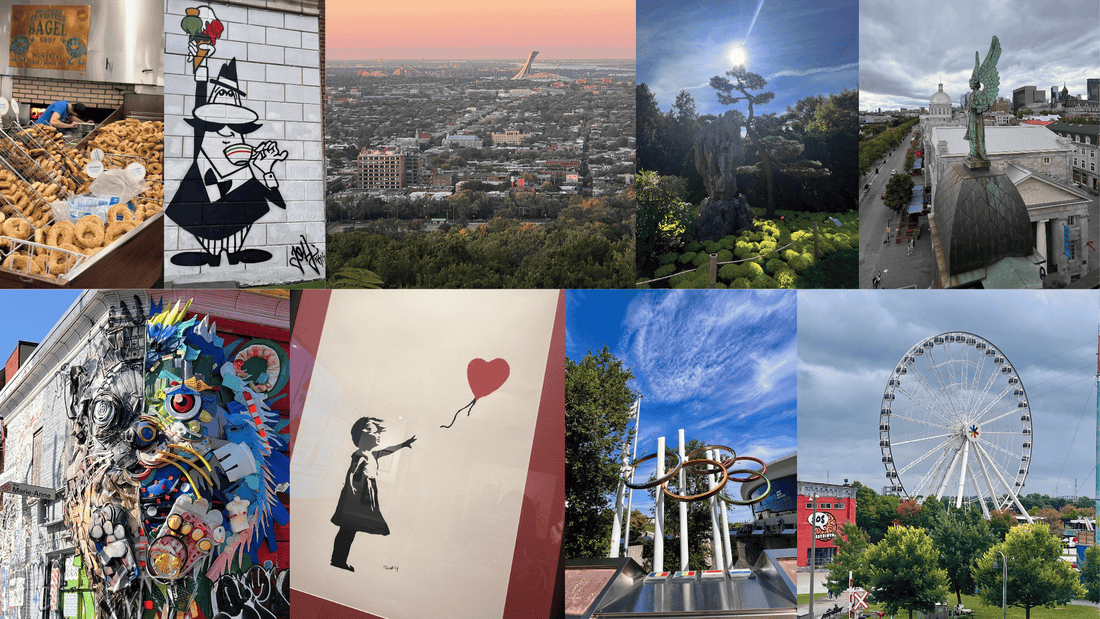 Montreal Road Trip Vibes: Street Art, Poutine, and Ferris Wheels