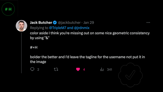 Jack Butcher Checks VV Design